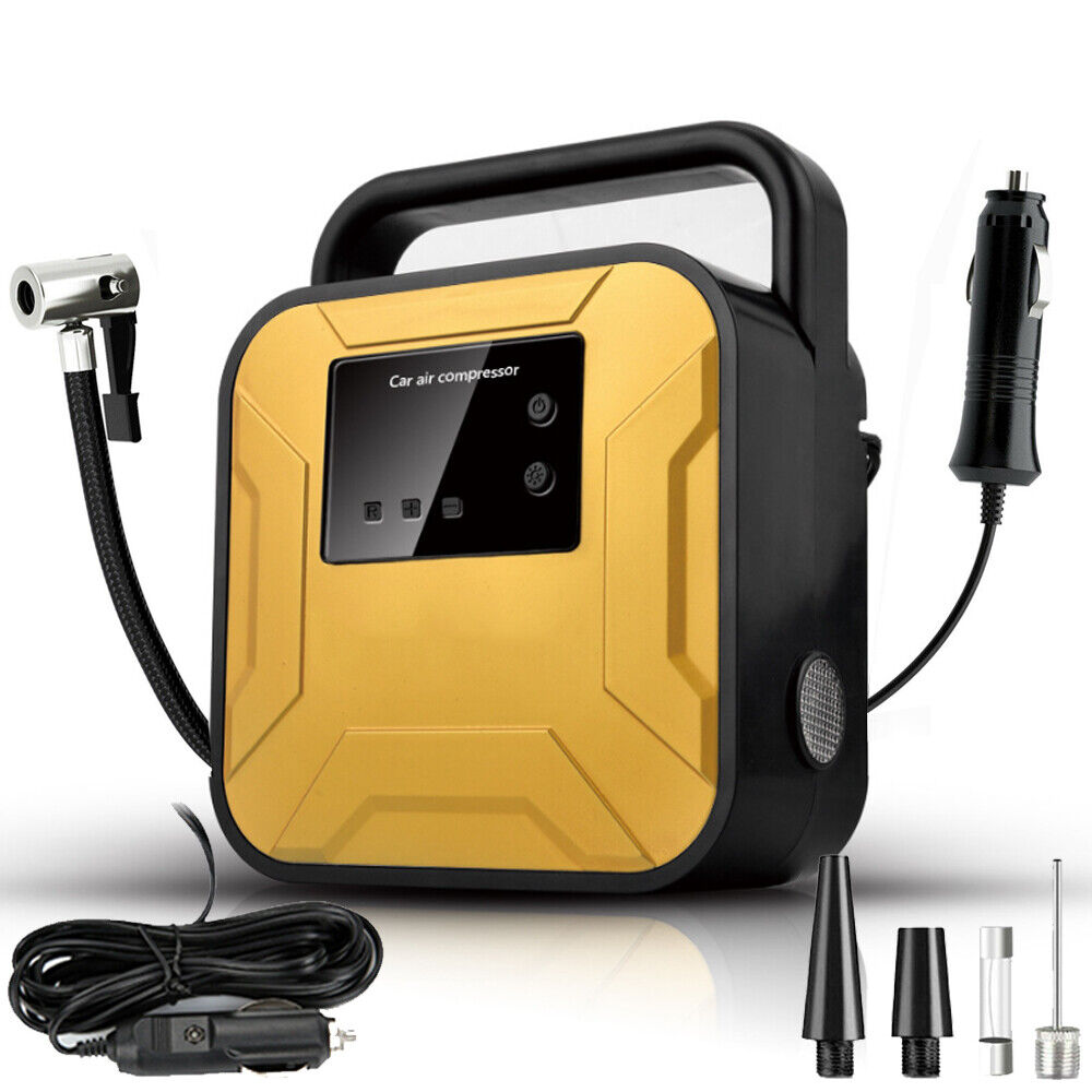 12V Electric Portable Air Compressor, Car Tyre Inflator RUBILSTON