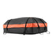 595L 21 Cubic Car Roof Bag, Luggage Carrier with Anti-Slip Mat, Waterproof Roof Box RUBILSTON