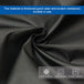 100% Waterproof 6 Layer Car Covers Cotton UV Protection RUBILSTON