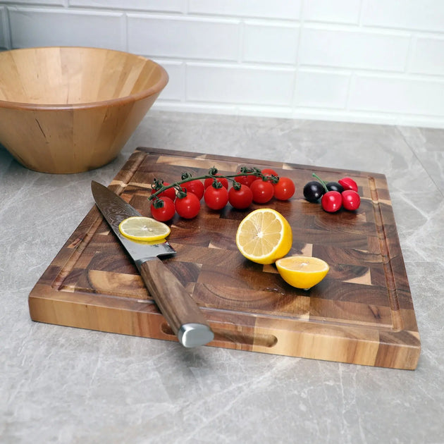 Acacia wood kitchen cutting board - RUBILSTON