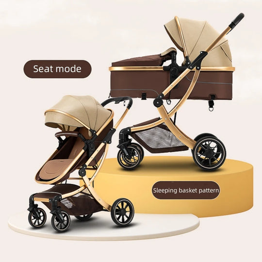 Baby Stroller Portable Folding, Two-Way, High Landscape BIBOO Store