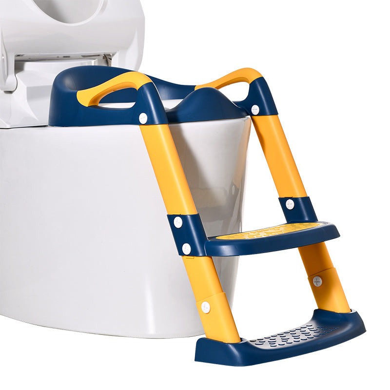 Kids Climbable Toilet Training Seat - Adjustable & Foldable RUBILSTON