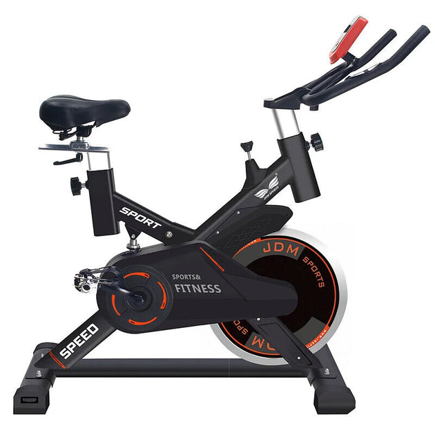 Bodytrain 7702 Exercise Bike Indoor Training Cycling Bicycle Cardio 18kg Flywheel RUBILSTON