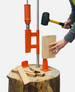 Ultimate Safety Log Splitter: Ergonomic & Efficient Wood Splitting Solution RUBILSTON