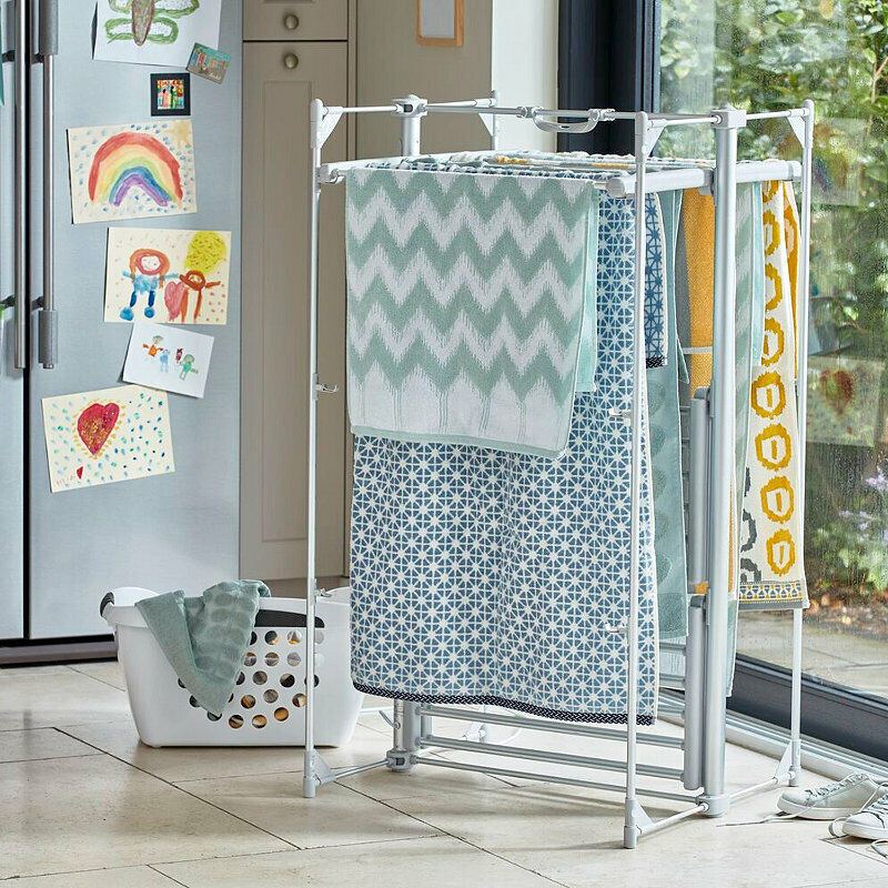 Deluxe 3-Tier Heated Clothes Airer RUBILSTON