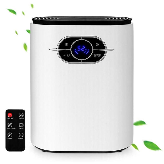 Electric Home Dehumidifier 1200ml For Damp, Condensation, Mould & Smells RUBILSTON