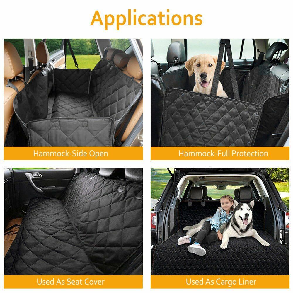 Waterproof Dog Car Seat Cover, Pet Travel Accessories RUBILSTON