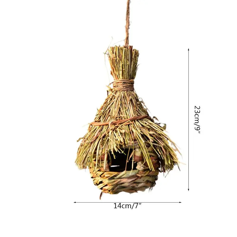 Outdoor Decorative Weaved Hanging Parrot Nest Houses anmatotostore