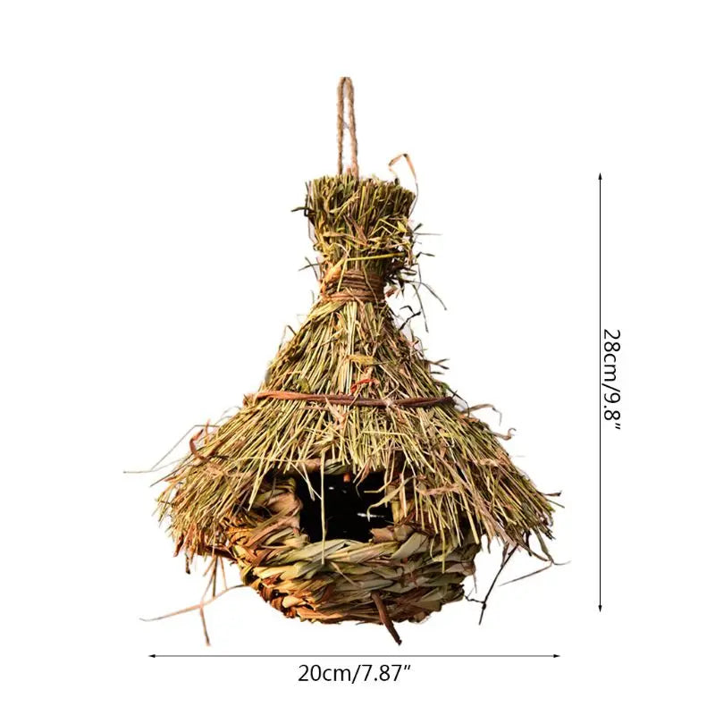 Outdoor Decorative Weaved Hanging Parrot Nest Houses anmatotostore