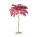 8 Colour Options Feather Floor Lamp RUBILSTON