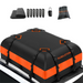 Rubilston Large Capacity Car Roof Bag 566L 840D Waterproof, Foldable Roof Bag RUBILSTON