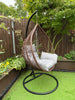 RUBILSTON Rattan Egg Chair, Hanging Swing Chair RUBILSTON