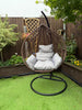 RUBILSTON Rattan Egg Chair, Hanging Swing Chair RUBILSTON