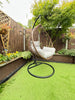RUBILSTON Luxury  Indoor & Outdoor Egg Chair Rattan Hanging Swing Chair RUBILSTON