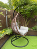 RUBILSTON Luxury  Indoor & Outdoor Egg Chair Rattan Hanging Swing Chair RUBILSTON