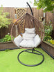 RUBILSTON Luxury  Indoor & Outdoor Egg Chair Rattan Hanging Swing Chair RUBILSTON