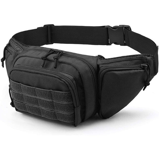 Men's Belt Bag for Motorcycle Riders - Sports, Climbing, Camping, Chest and Hip Bum Bag RUBILSTON