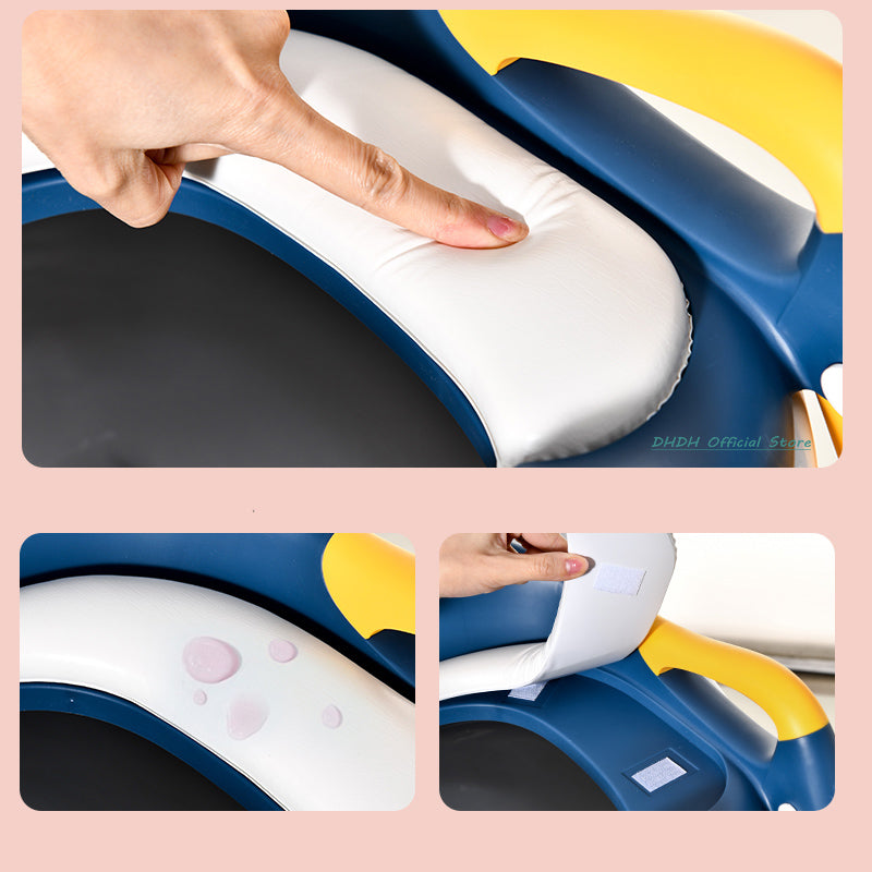 Kids Climbable Toilet Training Seat - Adjustable & Foldable RUBILSTON