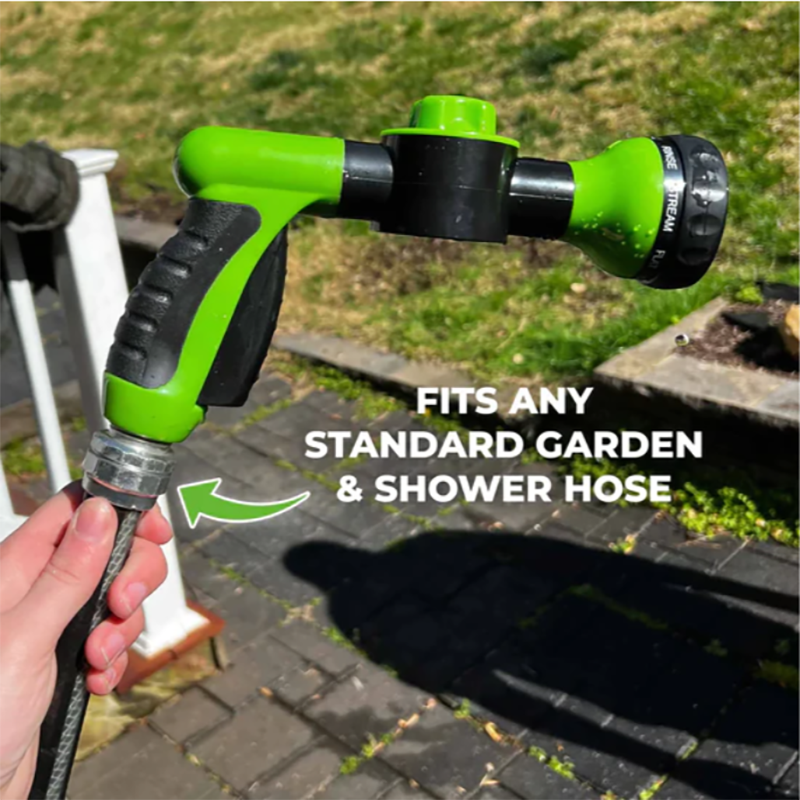 High-Pressure Washer Dog Shower Spray Gun - Adjustable 3-Mode Gun RUBILSTON