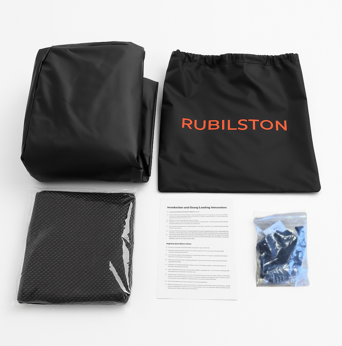 595L 21 Cubic Car Roof Bag, Luggage Carrier with Anti-Slip Mat, Waterproof Roof Box RUBILSTON