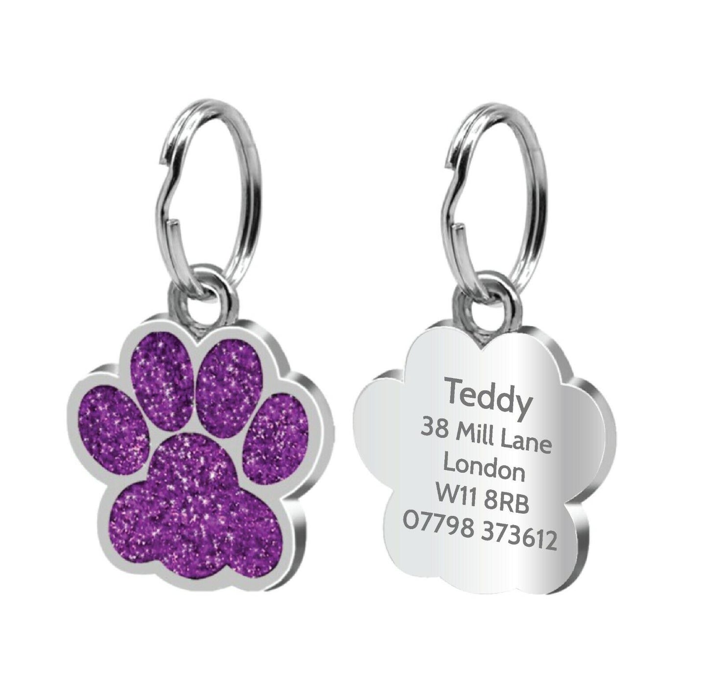 Dog Collar Tags, Cat Collar, Dog Tags Engraved, Dog Collars RUBILSTON