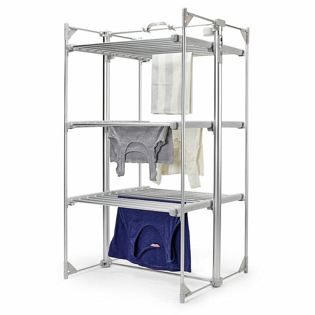 Deluxe 3-Tier Heated Clothes Airer RUBILSTON