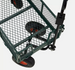 300KG Large Garden Tool Trolley Cart 4 Wheels Barrow Quad Trailer RUBILSTON