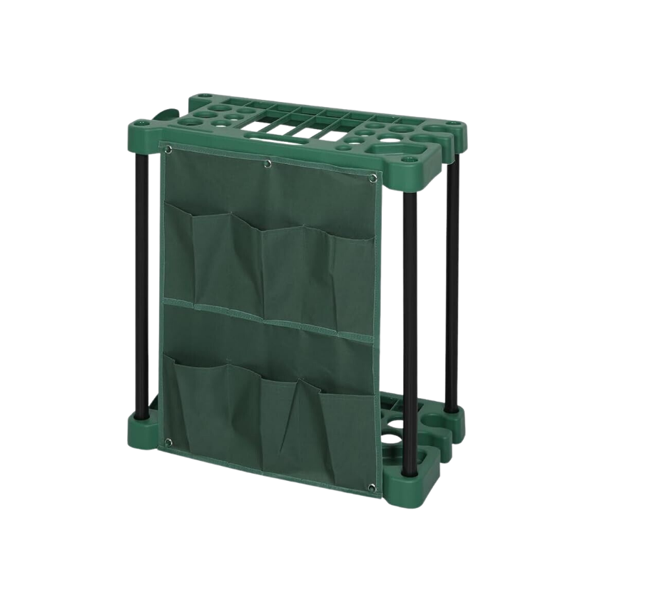 Garden Tool Organizer: Storage Caddy & Equipment Stand for Shed RUBILSTON