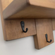 Stylish Key Rack & Wall Shelf  Modern Entryway Organizer and Key Holder RUBILSTON