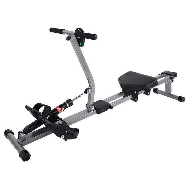 Rowing Machine Rower with Adjustable Resistance, Digital Monitor Home Gym RUBILSTON