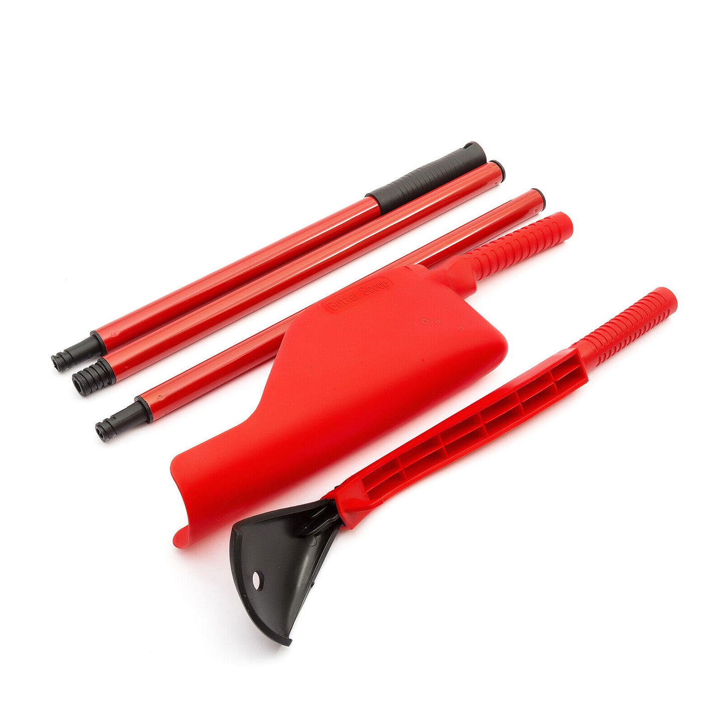 Industrial Valet Extendable Gutter Cleaning Tools Moss, Leaf Grabber & Scoop RUBILSTON