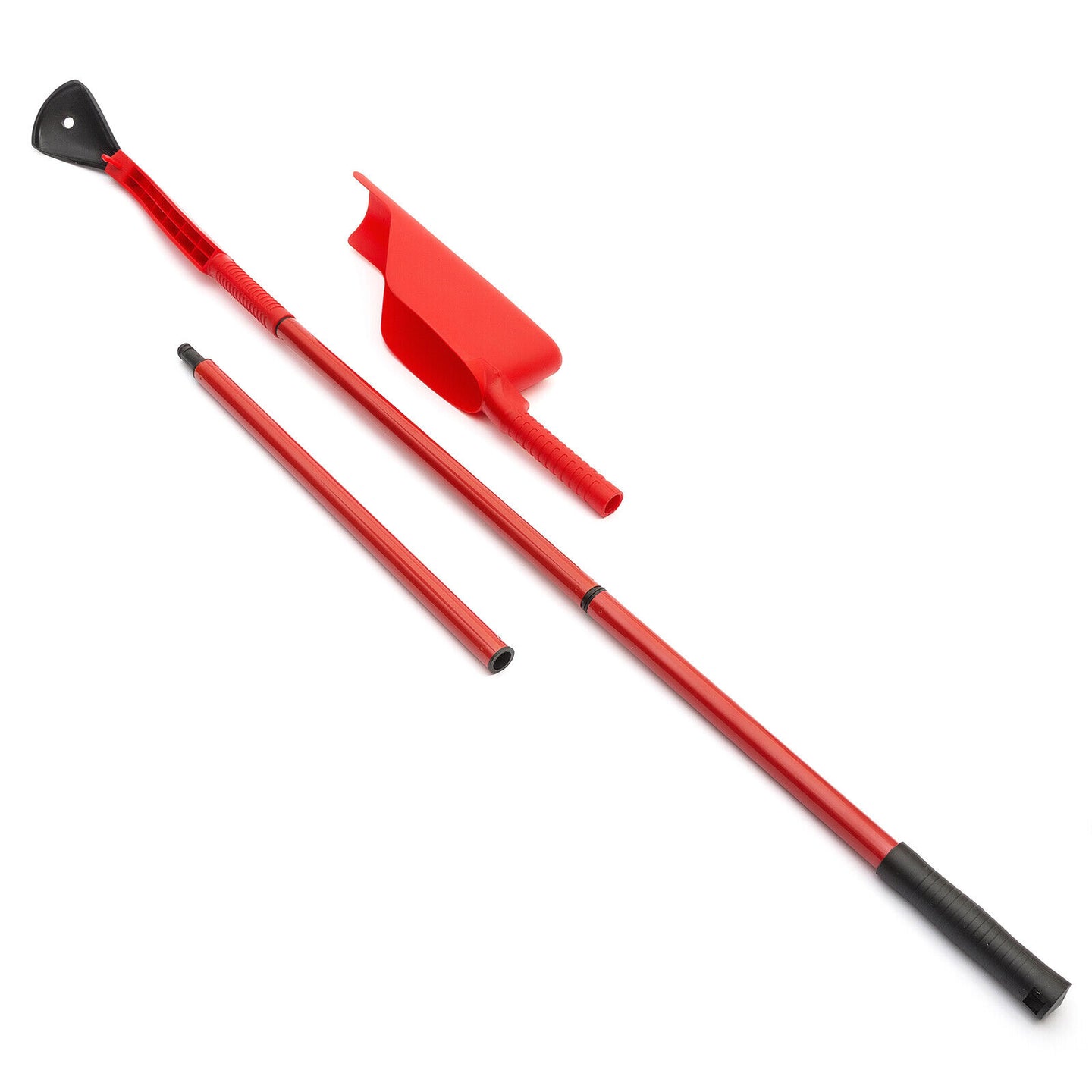 Industrial Valet Extendable Gutter Cleaning Tools Moss, Leaf Grabber & Scoop RUBILSTON