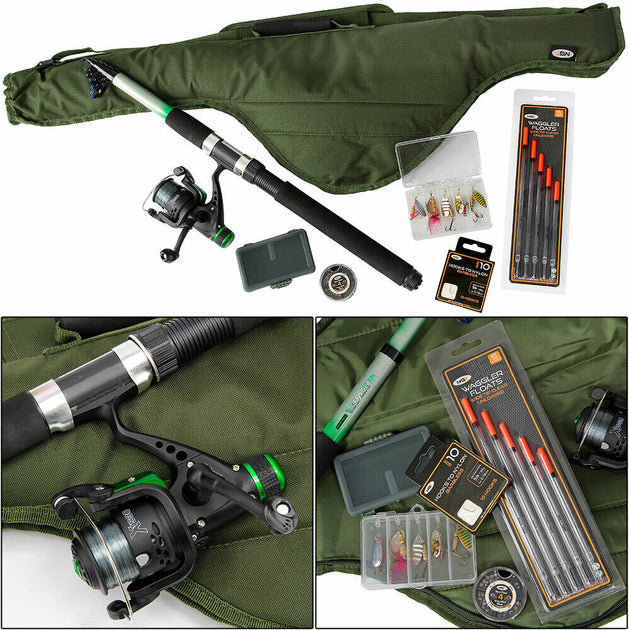 Telescopic Fishing Rod Set and Reel Combo RUBILSTON