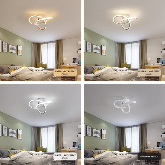 LED Ceiling Lights For Living Room Bedroom Dimmable Modern Ceiling Light RUBILSTON