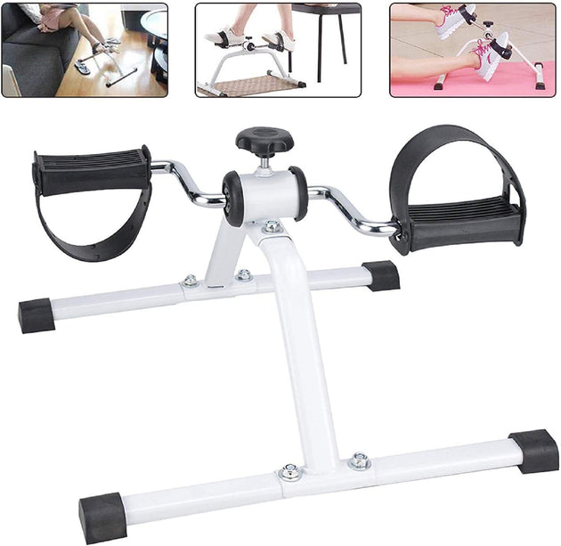 Mini Portable Pedal Exercise Bike Arm Leg Foot Resistance Cycle Pedal Ebay