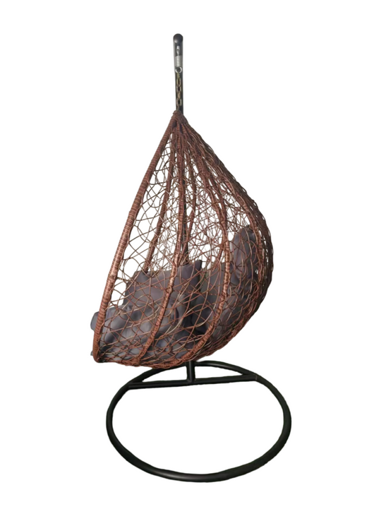 RUBILSTON Luxury  Indoor & Outdoor Egg Chair Rattan Hanging Swing Chair RUBILSTON