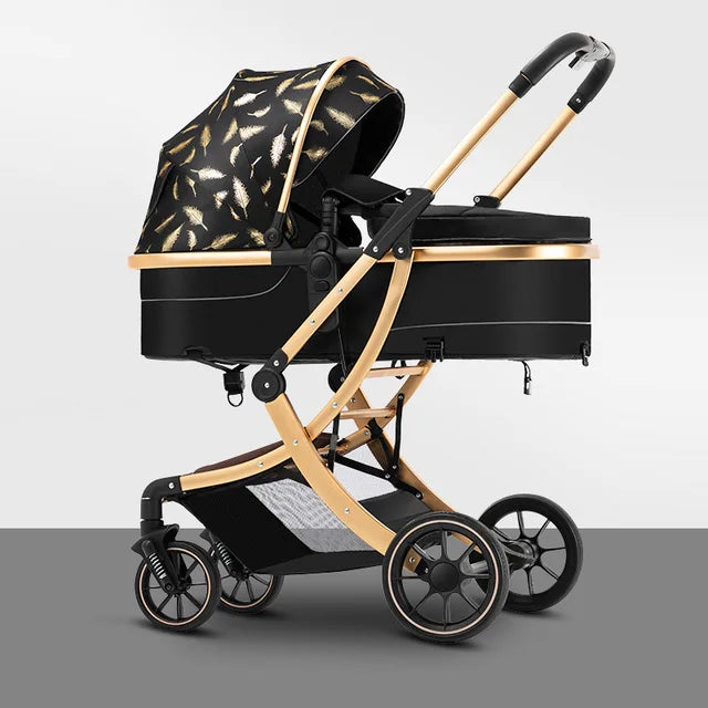 Baby Stroller Portable Folding, Two-Way, High Landscape BIBOO Store