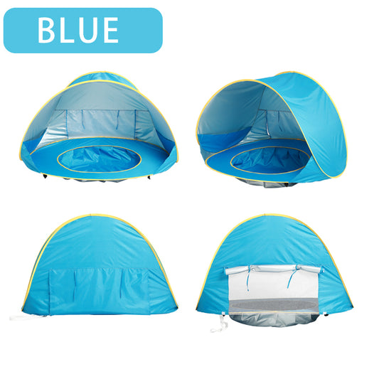 Baby Beach Tent Portable Shade Pool UV Protection, Children Tent, Pop Up RUBILSTON