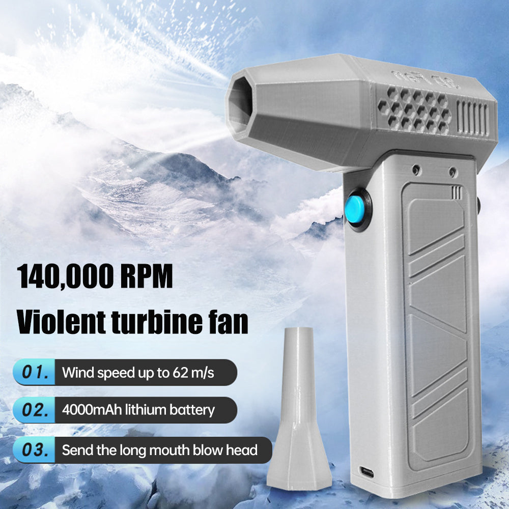 140000RPM Air Blower - Mini Portable Powerful Turbo Jet Fan, Leaf Blower RUBILSTON