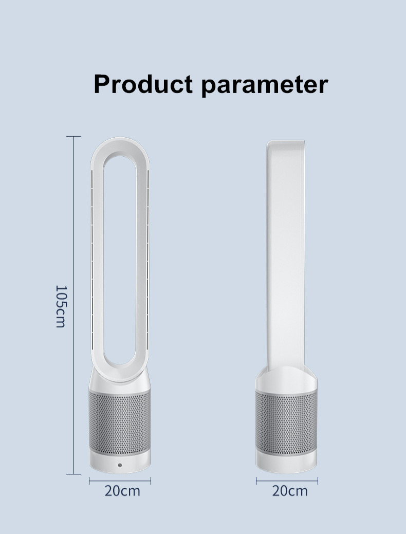 Rubifier™ - Room Tower Fan Powerful Air Purifier Rubilston